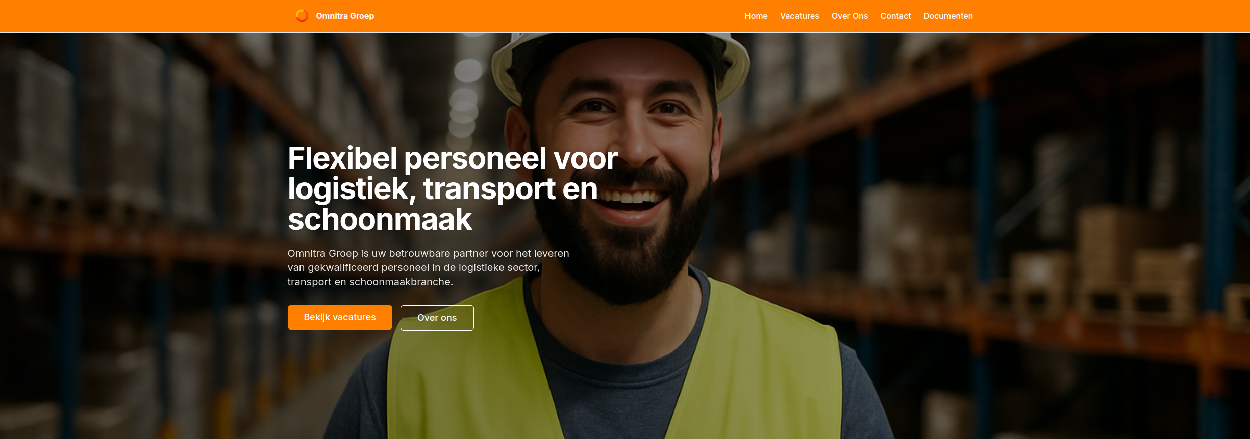 Omnitragroep.nl - Bedrijfswebsite